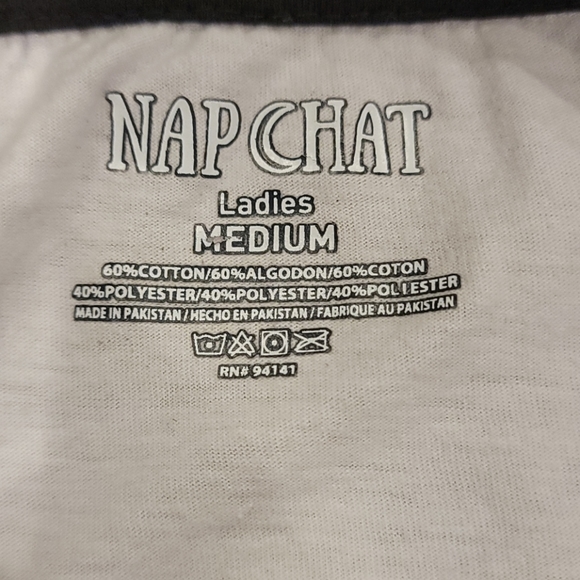 Merry Christmas Buffalo Plaid Ragland 3/4 Sleeve - Picture 5 of 5